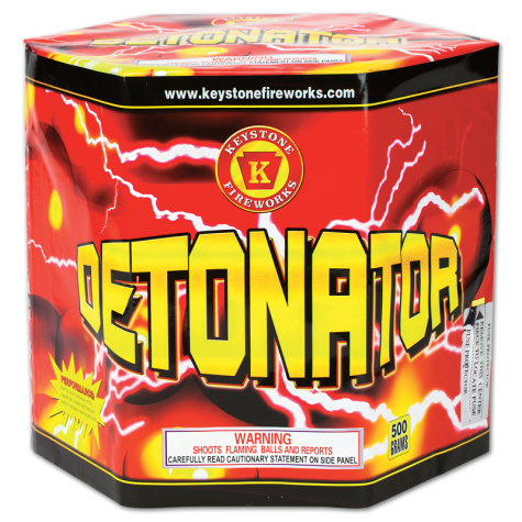 Keystone Fireworks 500 Gram Cake
