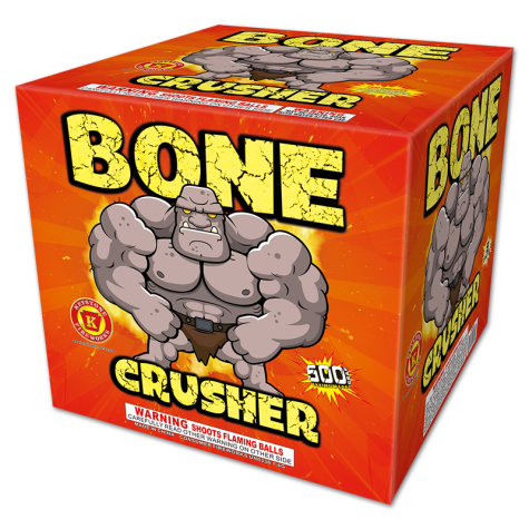 Bone Crusher 500 Gram Cake - Keystone Fireworks