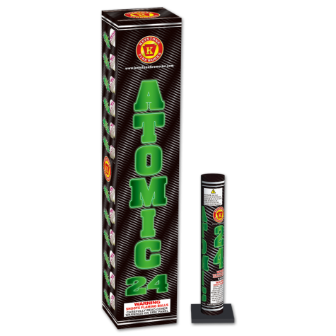 Atomic 24, Keystone Fireworks, Pennsylvania, Mortar, Shell