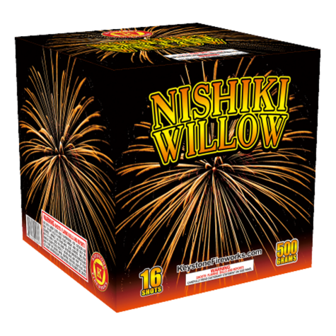 Nishiki Willow 500 Gram Cake Keystone Fireworks