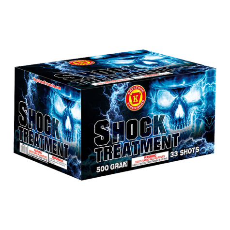Shock Treatment 500 Gram Cake Keystone Fireworks