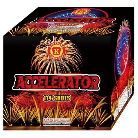 Accelerator 500 Gram Cake Keystone Fireworks