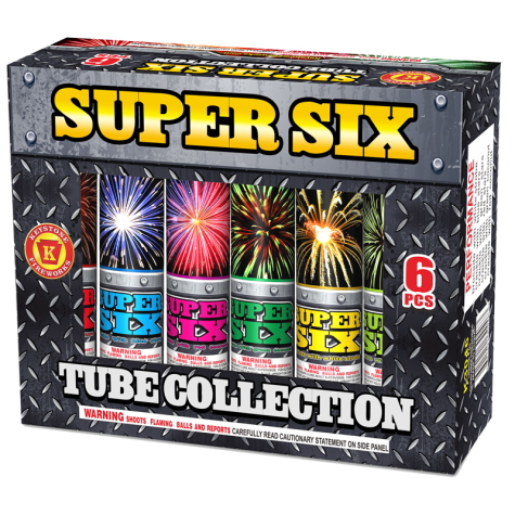 Super Six Tubes Keystone Fireworks