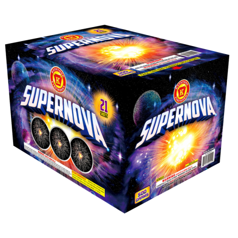 Supernova 500 Gram Cake Keystone Fireworks