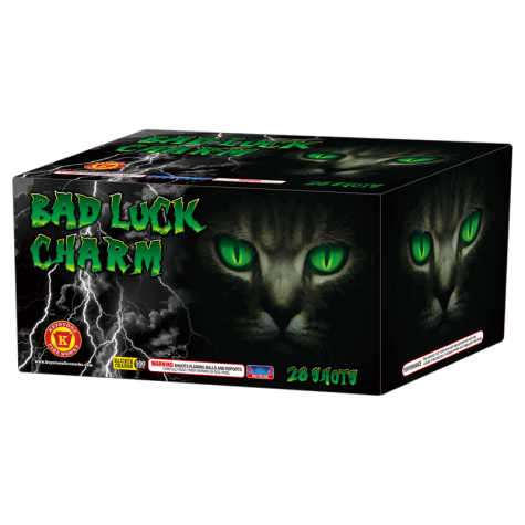 Bad Luck Charm 500 Gram Cake Keystone Fireworks