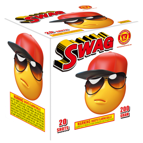 Swag 200 Gram Cake Keystone Fireworks