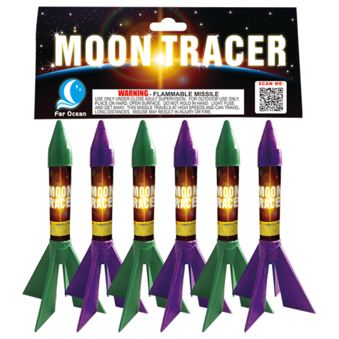Moon Tracer 7" Missiles Keystone Fireworks