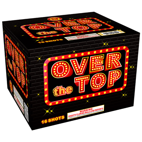 Over the Top 500 Gram Cake Keystone Fireworks